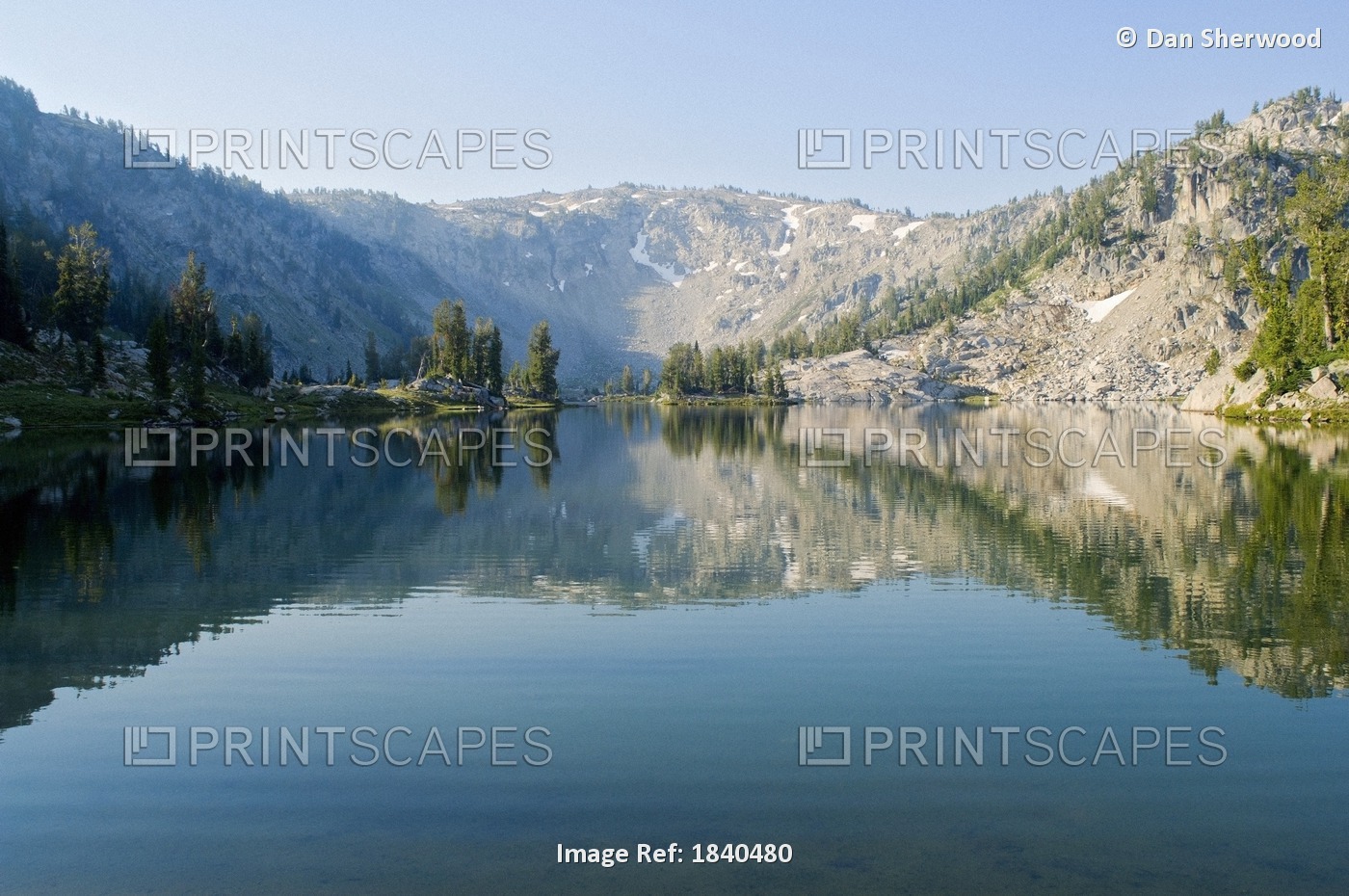 Alpine Lake, Wallowa Mountains, Oregon, Usa