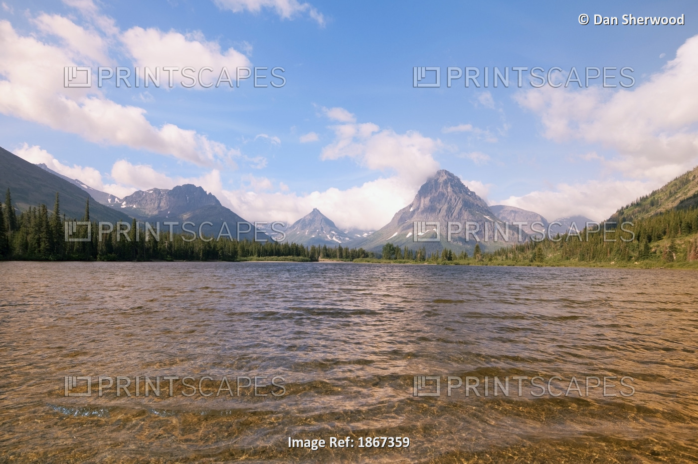 Two Medicine Lake, Glacier National Park, Montana, Usa
