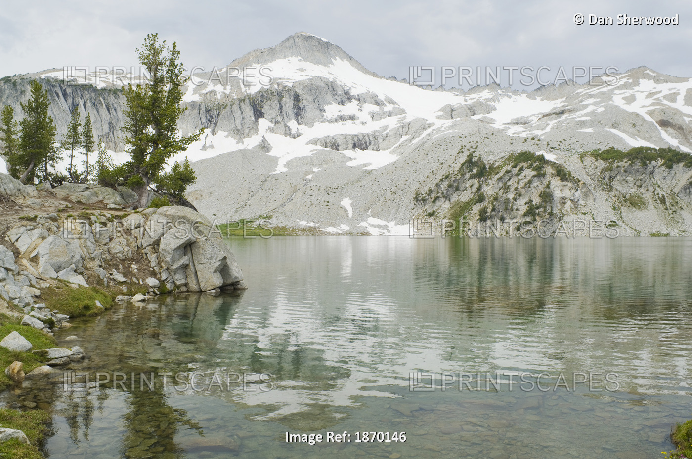 Eagle Cap Wilderness, Oregon, United States Of America; Glacier Peak And ...