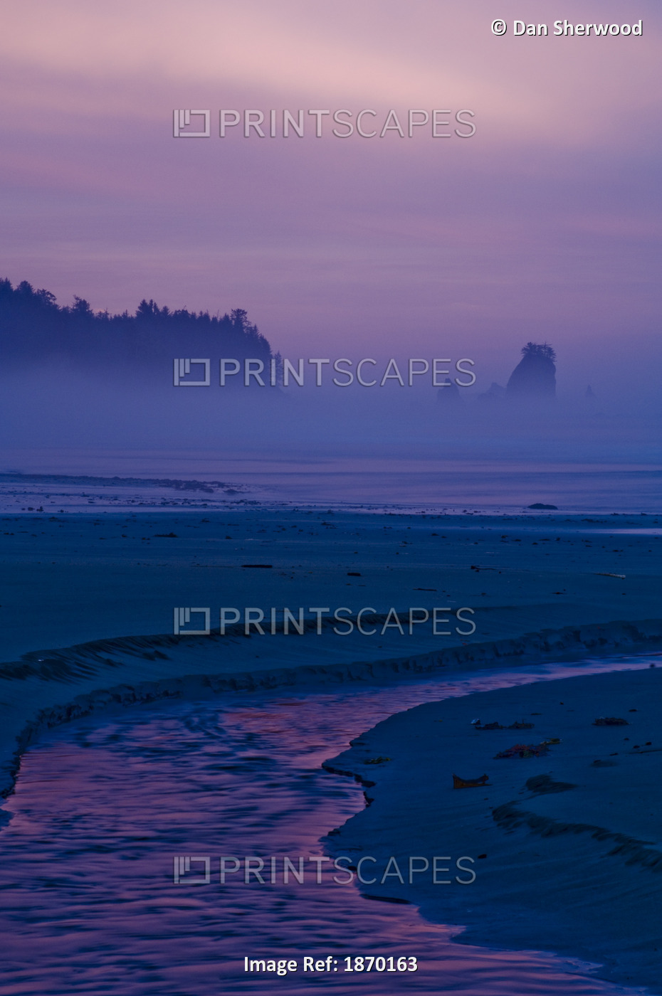 Olympic National Park, Washington, United States Of America; Sunrise On The ...