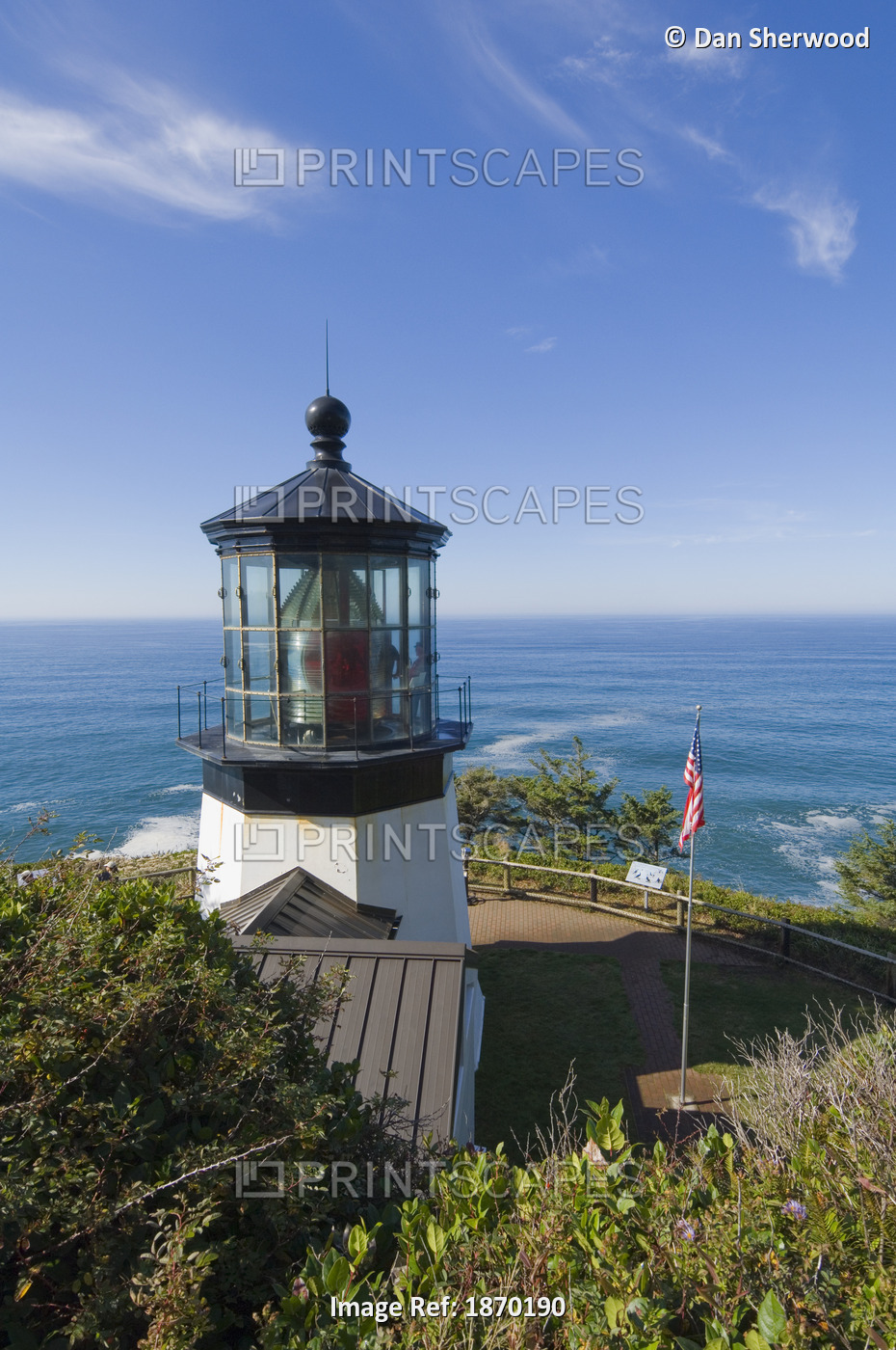 Oregon, United States Of America; Cape Meares Lighthouse